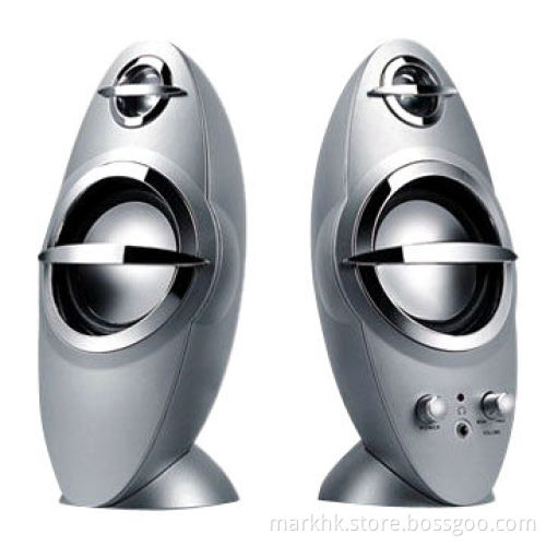 2.0 Computer Speakers with 2 x 3-inch Full Range Speaker Size